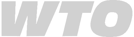 WTO logo gray
